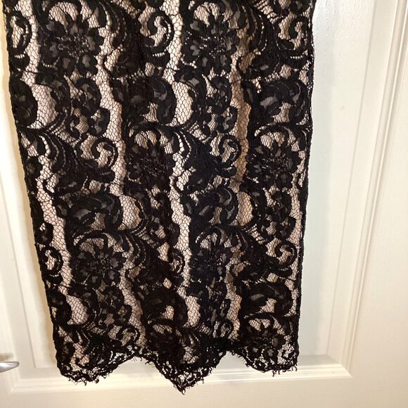 Wilfred Women's Black Lace Sleeveless Mini Sheath Dress Size XXS - Picture 3 of 8